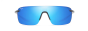 MAUI JIM B680-02 BLUE HAWAII PALULU MATTE BLACK