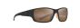 MAUI JIM H810-25MC LOCAL KINE HCL MATTE DARK TRANSPARENT BROWN WITH TAN AND CREAM