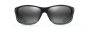 MAUI JIM 840-11D GREY KAIWI CHANNEL GREY BLACK STRIPE