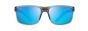 MAUI JIM B439-11M BLUE POKOWAI ARCH TRANSLUCENT MATTE GREY