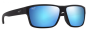 MAUI JIM B662-02 BLUE HAWAII UILA ASIAN FIT MATTE BLACK