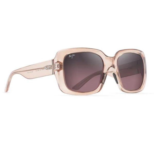 MAUI JIM RS863-09 TWO STEPS ROSE TRANSPARENT PINK