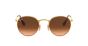 RAY-BAN RB3447 9001A5 50 ROUND METAL