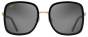 MAUI JIM GS865-02 PUA GREY BLACK GLOSS WITH SHINY GOLD