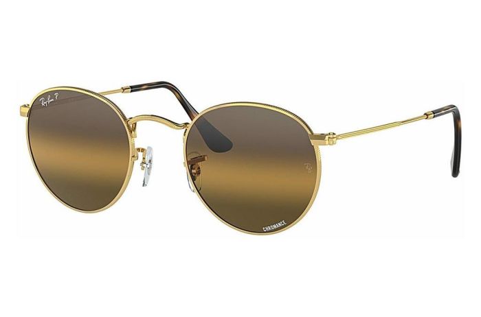 RAY-BAN RB3447 001/G5 50 ROUND METAL