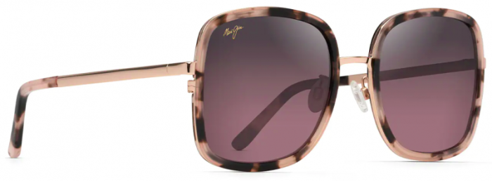 MAUI JIM RS865-09 PUA ROSE PINK TORTOISE WITH ROSE GOLD