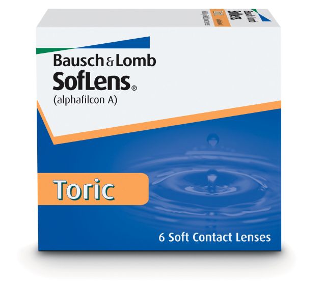 SOFLENS TORIC (6 pack) BAUSCH & LOMB ΜΗΝΙΑΙΟΙ ΦΑΚΟΙ ΕΠΑΦΗΣ ΑΣΤΙΓΜΑΤΙΣΜΟΥ