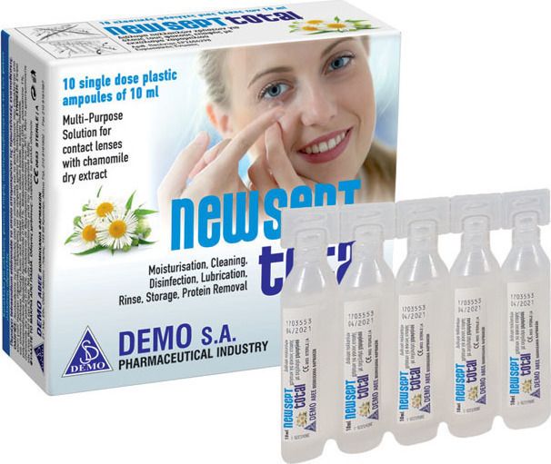NEWSEPT TOTAL AMPOULES 10 X 10 ML