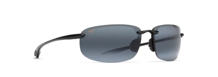 MAUI JIM 407-02 PC HO'OKIPA NERO LUCIDO GRIGIO