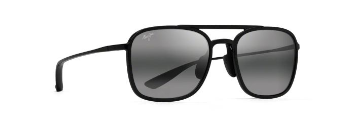 MAUI JIM 447-02 KEOKEA GREY BLACK GLOSS