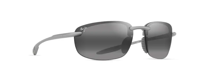 MAUI JIM 676-17 GREY HOOKIPA ULTRA METALLIC MATTE SILVER