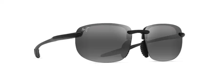 MAUI JIM 677-02 GREY HO'OKIPA ULTRA AF MATTE BLACK