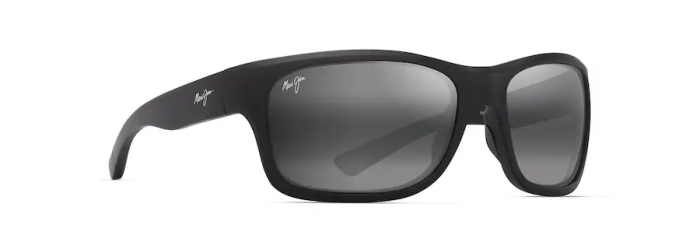 MAUI JIM 681-02 GREY ANO NUI MATTE BLACK
