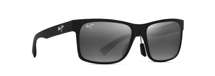 MAUI JIM 683-02 GREY HO'OPILI MATTE BLACK