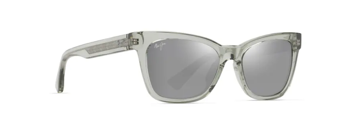 MAUI JIM 689-15 GREY HIWAHIWA SHINY TRANSPARENT SAGE