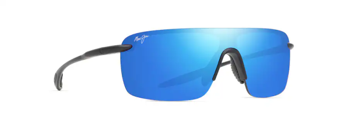 MAUI JIM B680-02 BLUE HAWAII PALULU MATTE BLACK