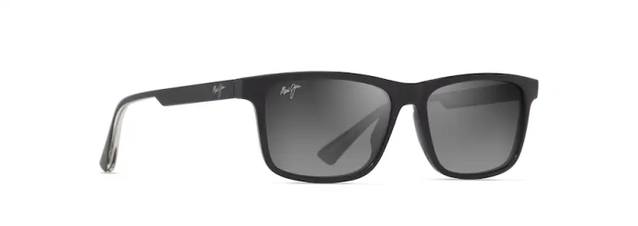MAUI JIM GS587-02 GREY OKINA SHINY BLACK