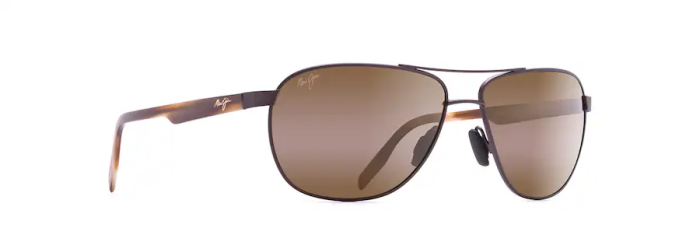 MAUI JIM H728-01M HCL CASTLES CHOCOLATE MATTE
